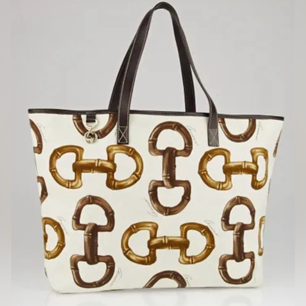 ❌❌ SOLD ❌❌. DO NOT BUY Large Canvas Tote Bag w Leather trim - Picture 3 of 15